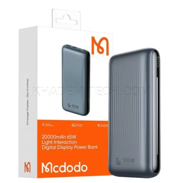 پاوربانک مکدودو مدل Mcdodo MC-4460 20000mAh - قیمت 5,000,000 تومان   - امتیاز 5.0 