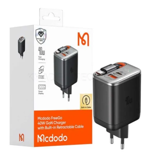شارژر مکدودو مدل Mcdodo CH4281 PD 40W - قیمت 1,900,000 تومان   - امتیاز 5.0 