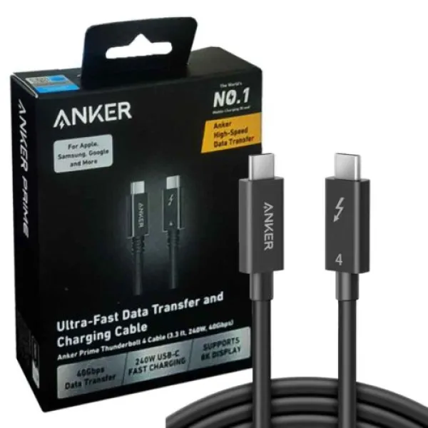 کابل انکر پرایم مدل ANKER PRIME A84N0011 PD TYPE-C - قیمت 3,800,000 تومان   - امتیاز 5.0 