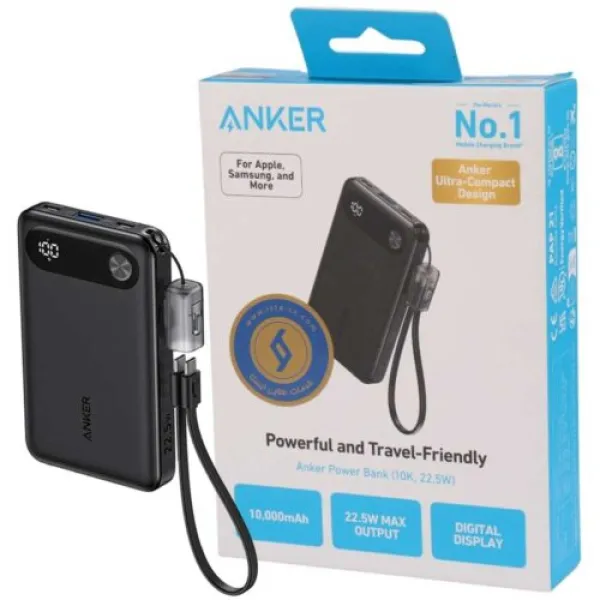 پاوربانک انکر مدل ANKER 22W 10000mAh A1257H11 - قیمت 2,040,000 تومان   - امتیاز 5.0 