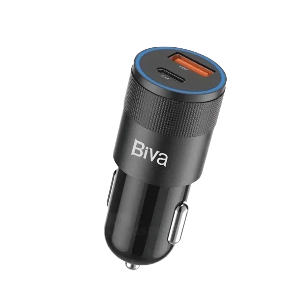 شارژر فندکی بیوا Biva CC-16 2-Ports Car Charger توان 15 وات - قیمت 330000 تومان 