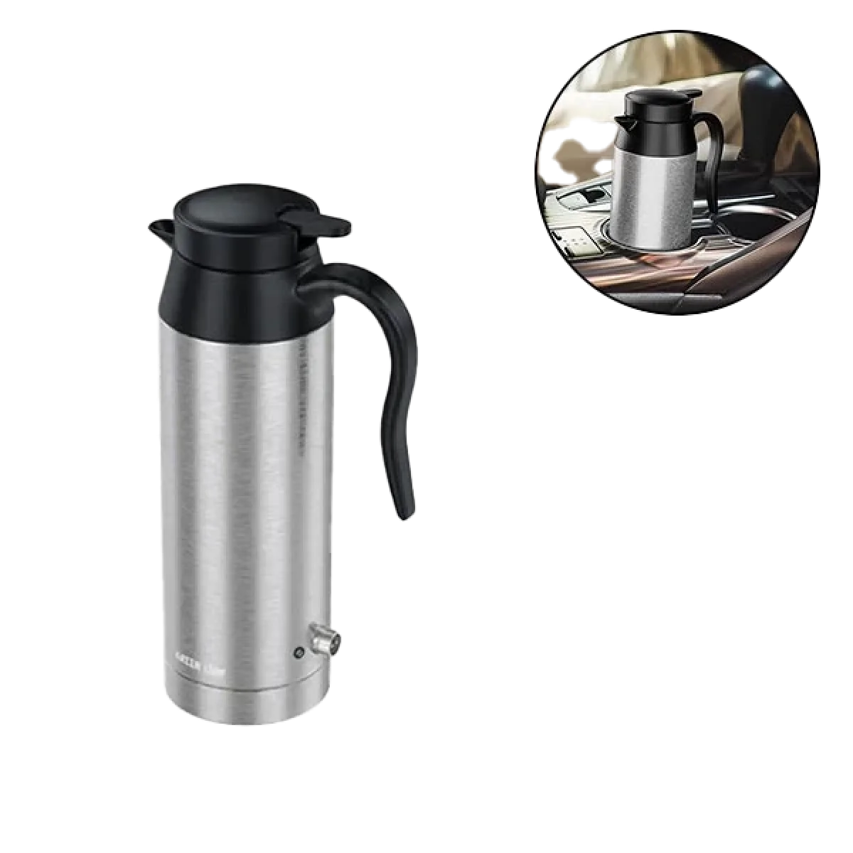 کتری برقی خودرو گرین لاین مدل GNCK800MLSL ظرفیت 0.8 لیتر