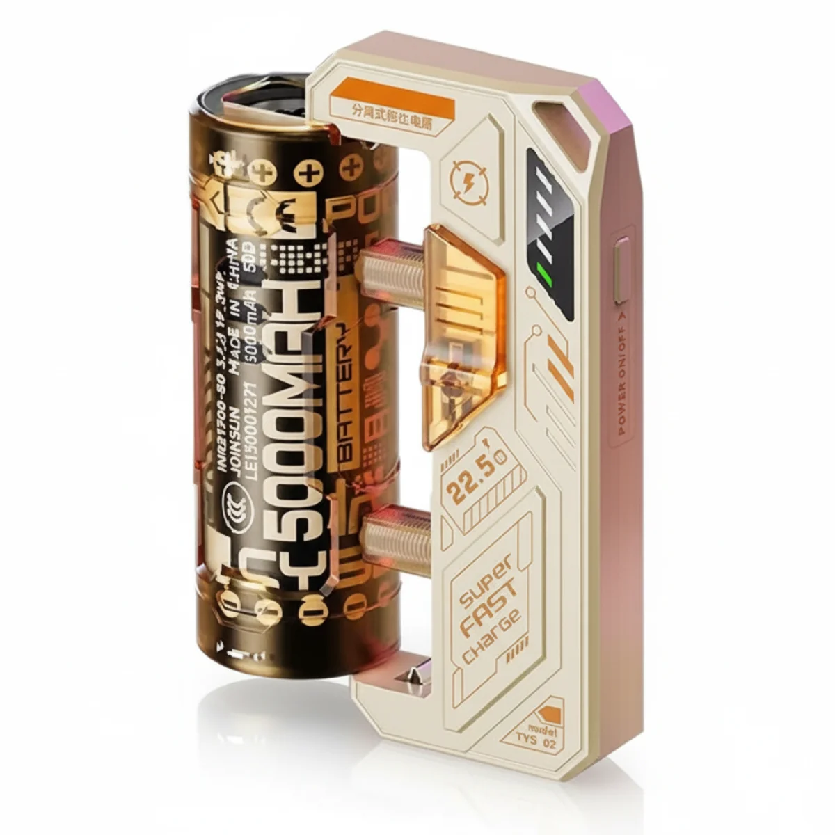 پاوربانک کلومن مدل KP2 ظرفیت 10000 میلی‌آمپر ساعت با شارژ سریع 22.5 وات